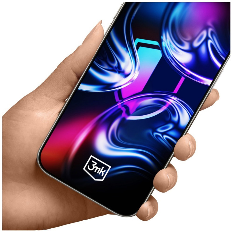 3MK HardGlass Max rūdītais stikls ar aplikatoru Samsung Galaxy S26, melns