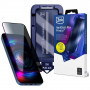 3MK HardGlass Max Privacy konfidencialitātes rūdītais stikls ar aplikatoru Samsung Galaxy S25 Edge, melns