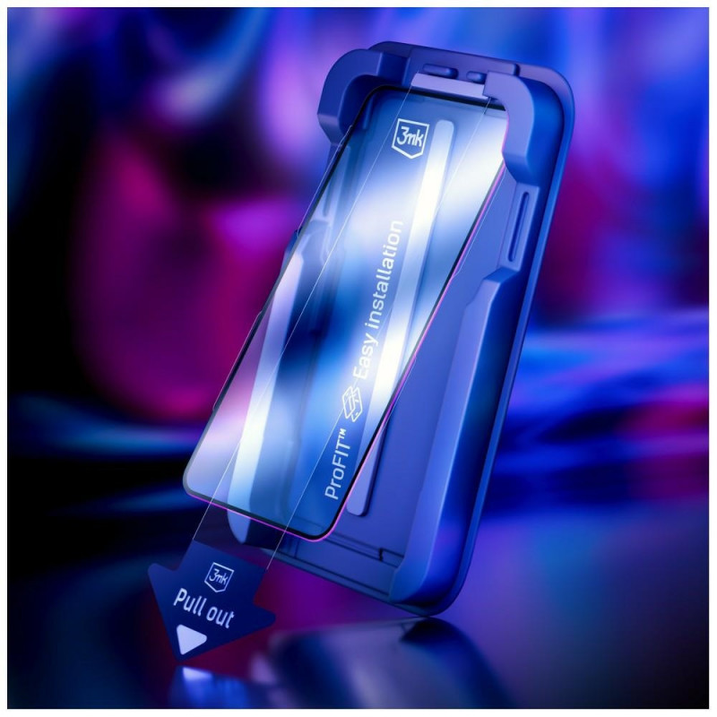 3MK HardGlass Max rūdītais stikls ar aplikatoru Samsung Galaxy S24+ / S25+, melns
