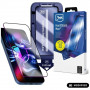 3MK HardGlass Max rūdītais stikls Apple iPhone 15 Pro, melns