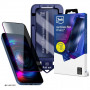 3MK HardGlass Max Privacy rūdītais stikls ar aplikatoru Google Pixel 10A, melns