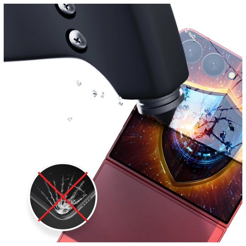 3MK Silky Matt Privacy privātuma ekrāna aizsargplēve Samsung Galaxy Z Flip7