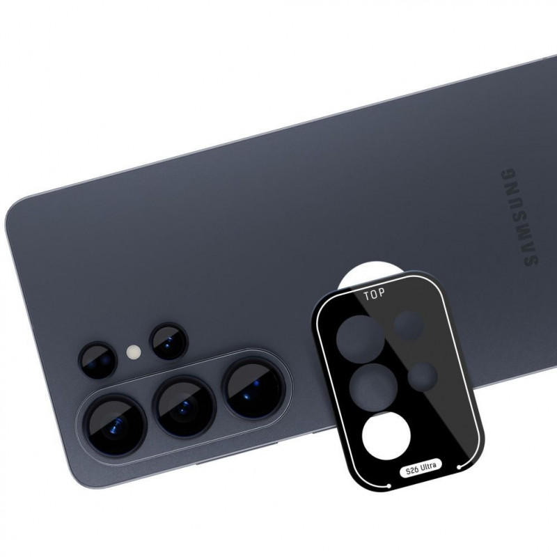 3MK Lens Protection Pro kameras objektīva aizsargs Samsung Galaxy S26 Ultra, melns