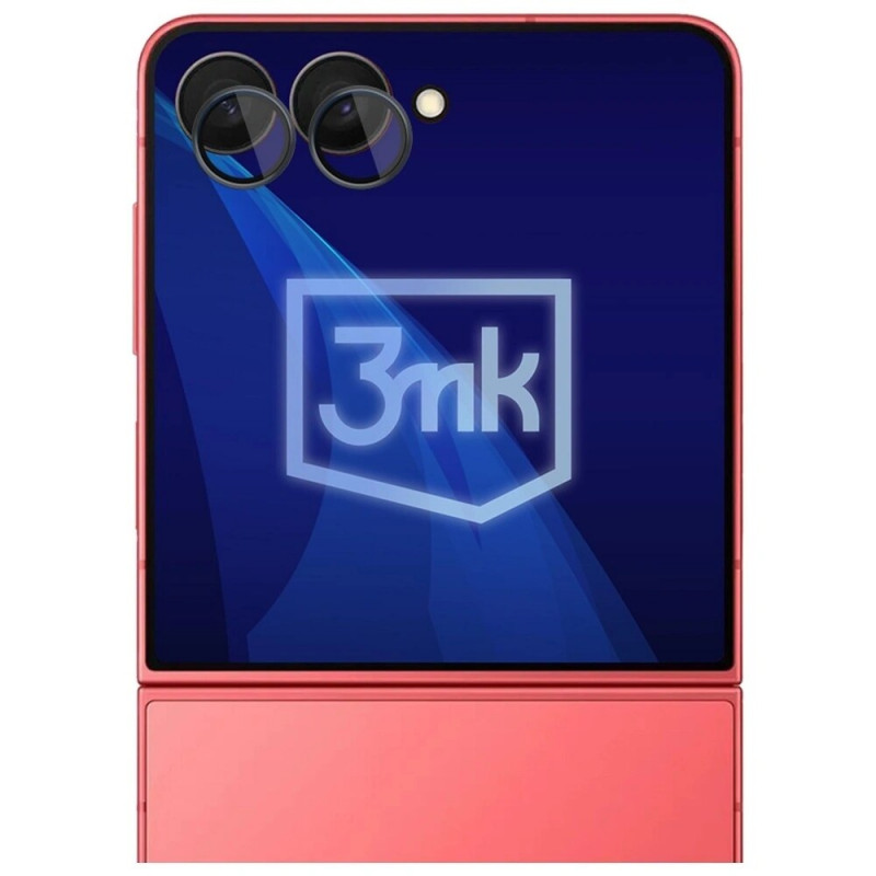 3MK Lens Protection Pro kameras objektīva stikls Samsung Galaxy Z Flip7, melns
