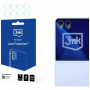 3mk Lens Protection hibrīda stikla kameras objektīva aizsargs Samsung Galaxy Z Flip7 (4 gab.)