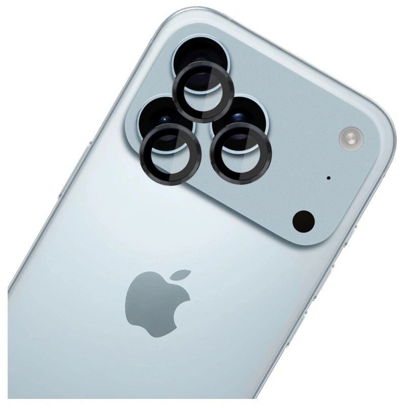 3MK Lens Protection Pro kameras objektīva stikls Apple iPhone 17 Pro / 17 Pro Max, melns