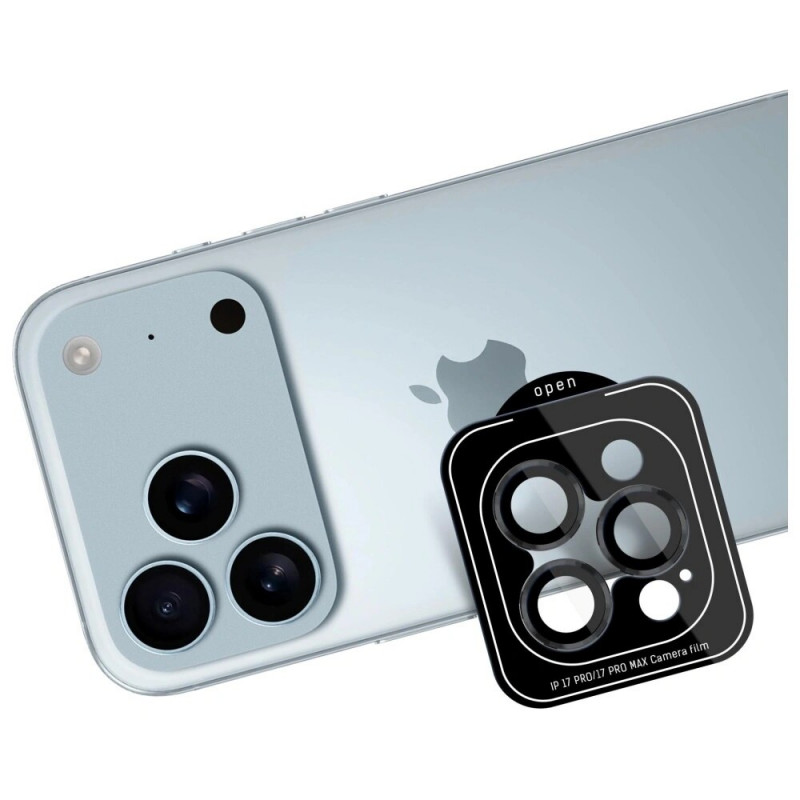 3MK Lens Protection Pro kameras objektīva stikls Apple iPhone 17 Pro / 17 Pro Max, melns