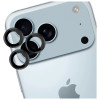 3MK Lens Protection Pro kameras objektīva stikls Apple iPhone 17 Pro / 17 Pro Max, melns