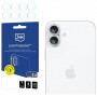 3MK Lens Protection Apple iPhone 17 kameras objektīva aizsargstikls (4 gab.)