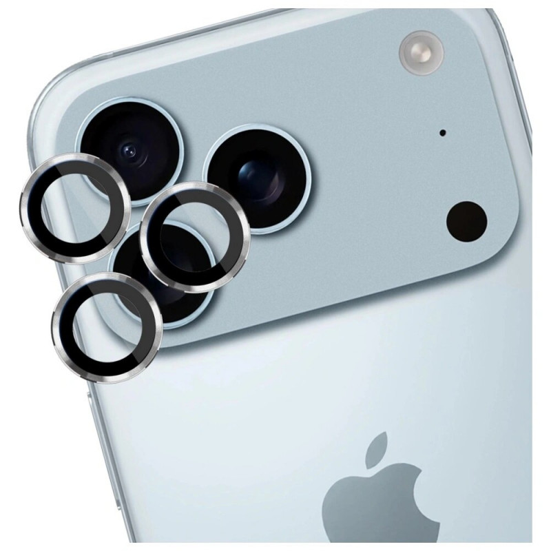 3MK Lens Protection Pro kameras objektīva stikls Apple iPhone 17 Pro / 17 Pro Max, sudraba