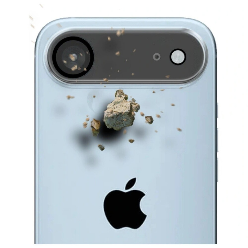 3MK Lens Pro Full Cover rūdīta kameras objektīva aizsargstikls Apple iPhone Air