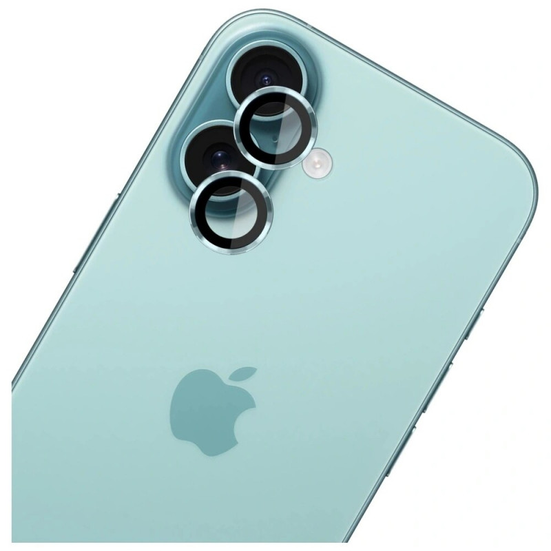 3MK Lens Protection Pro rūdīta stikla kameras objektīva aizsargs Apple iPhone 17, zaļš