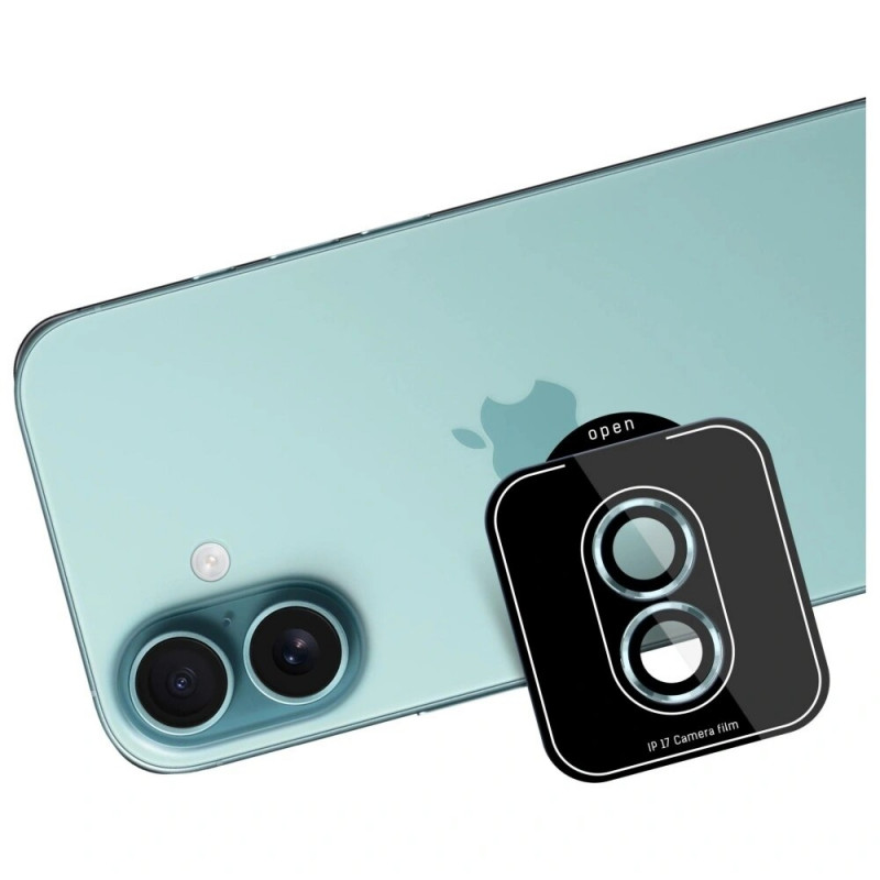 3MK Lens Protection Pro rūdīta stikla kameras objektīva aizsargs Apple iPhone 17, zaļš
