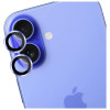 3MK Lens Protection Pro rūdīta stikla kameras objektīva aizsargs Apple iPhone 17, zils