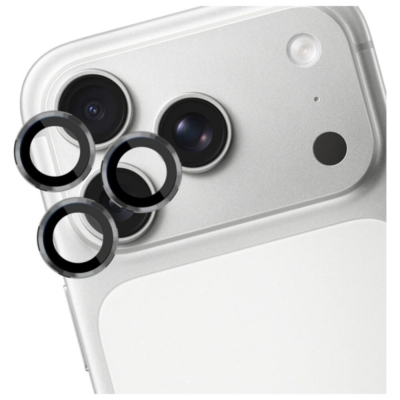 3MK Lens Protection Pro kameras objektīva rūdītais stikls Apple iPhone 17 Pro / 17 Pro Max, pelēks