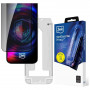 3MK HardGlass Max Privacy konfidencialitātes rūdītā stikla ekrāna aizsargplēve Samsung Galaxy A16 4G / 5G / A17 4G / 5G