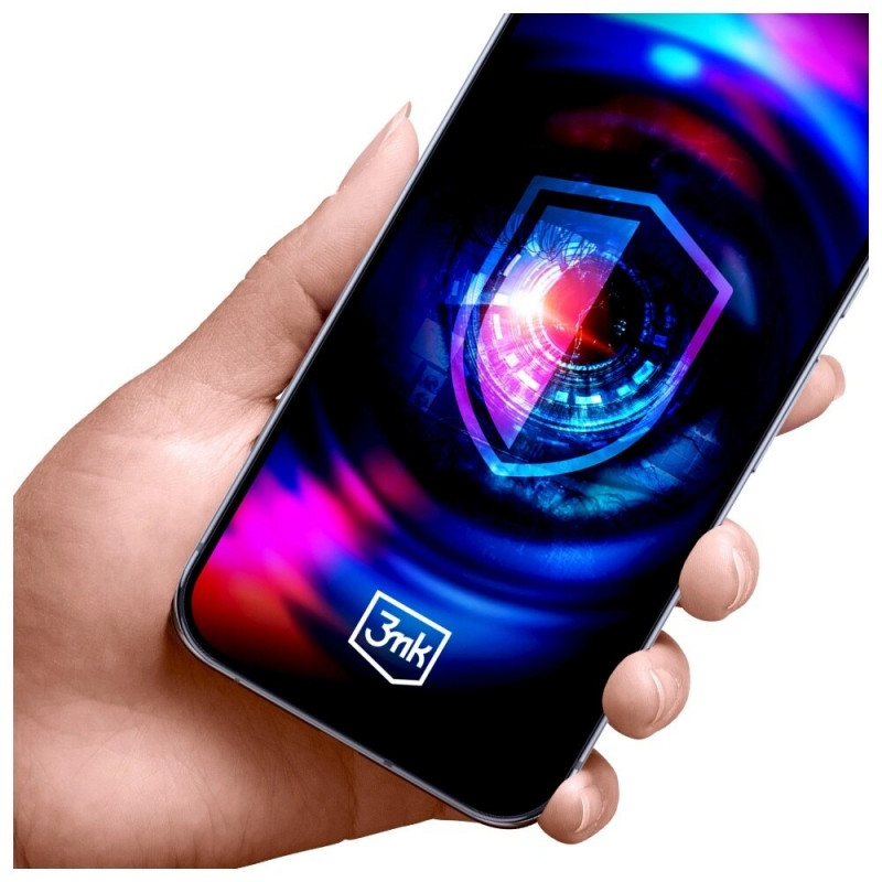 3MK HardGlass Max Privacy konfidencialitātes rūdītā stikla ekrāna aizsargplēve Samsung Galaxy S25 Edge