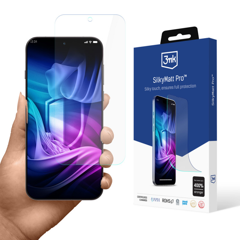 3MK Silky Matt Pro Oppo Find X9 Pro matēta ekrāna aizsargplēve