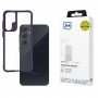 3MK Satin Armor Case+ viedtālruņa korpuss Samsung Galaxy A55 5G, purpura