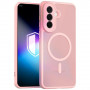 3MK Misty MagCase magnētiskais apvalks Samsung Galaxy A37, rozā