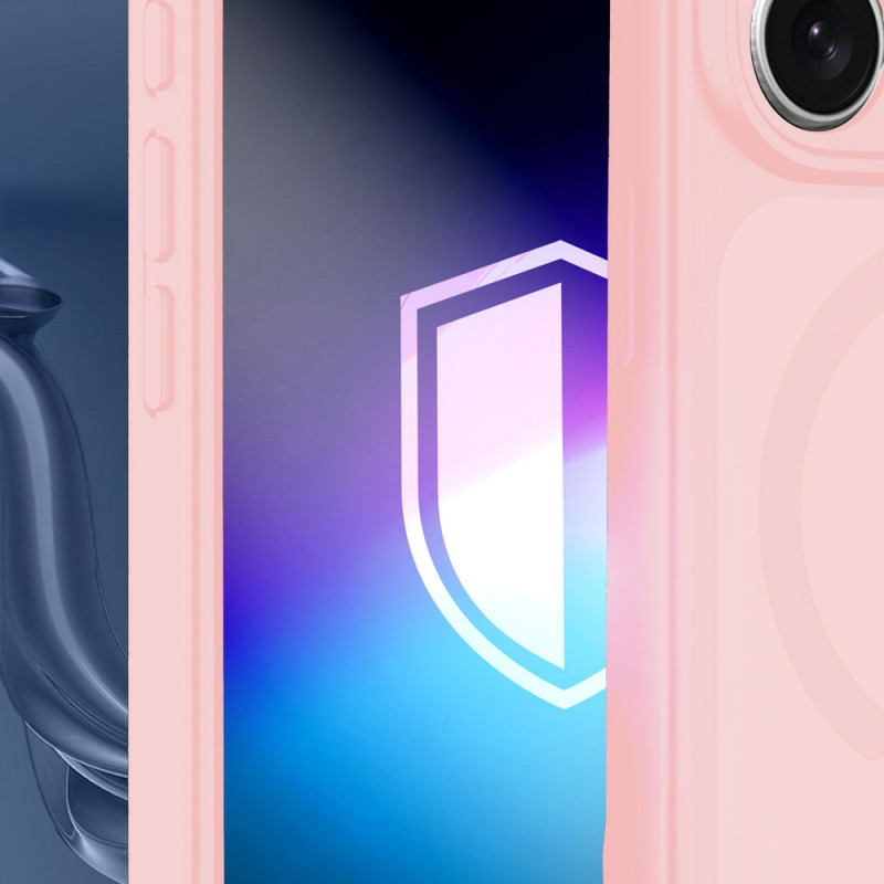 3MK Misty MagCase magnētiskais apvalks Samsung Galaxy A37, rozā