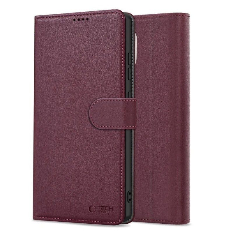 Tech-Protect maciņa futrālis Xiaomi Redmi Note 15 Pro 5G THP5097, bordo