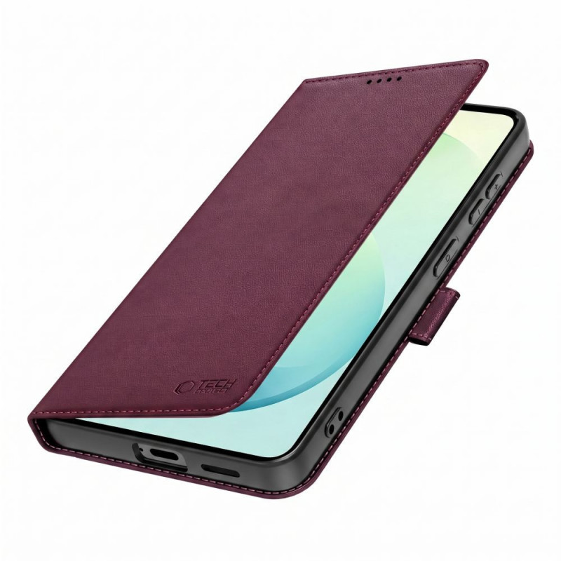 Tech-Protect maciņa futrālis Samsung Galaxy S26 FE bordo