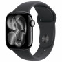 Apple Watch Series 11 GPS + Cellular (5G) 42 mm alumīnija korpuss, melns, M/L, MF854QL/A