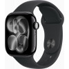 Apple Watch Series 11 GPS + Cellular (5G) 42 mm alumīnija korpuss, melns, M/L, MF854QL/A