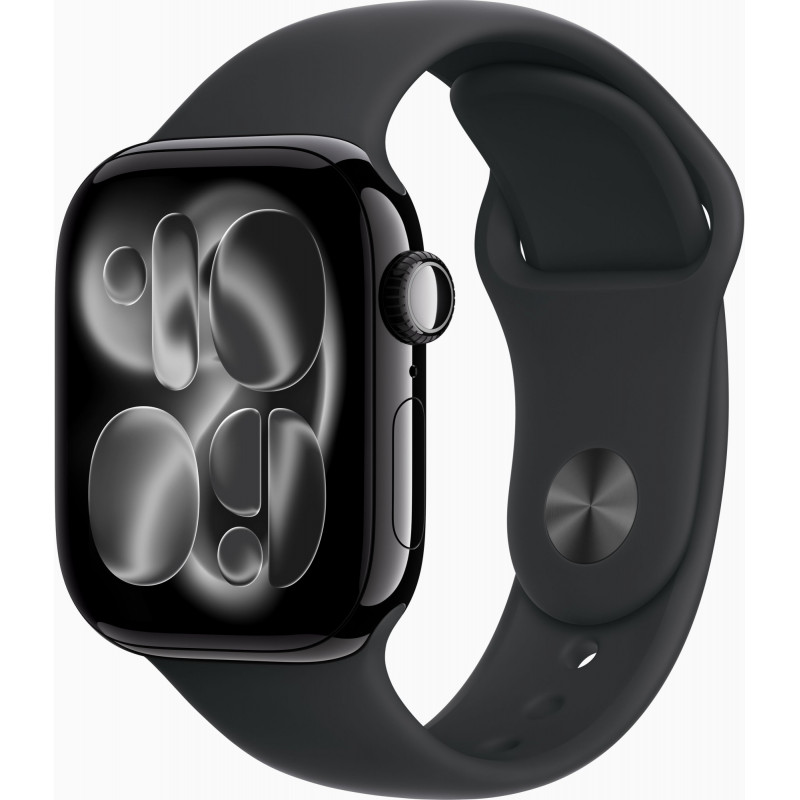 Apple Watch Series 11 GPS + Cellular (5G) 42 mm alumīnija korpuss, melns, M/L, MF854QL/A