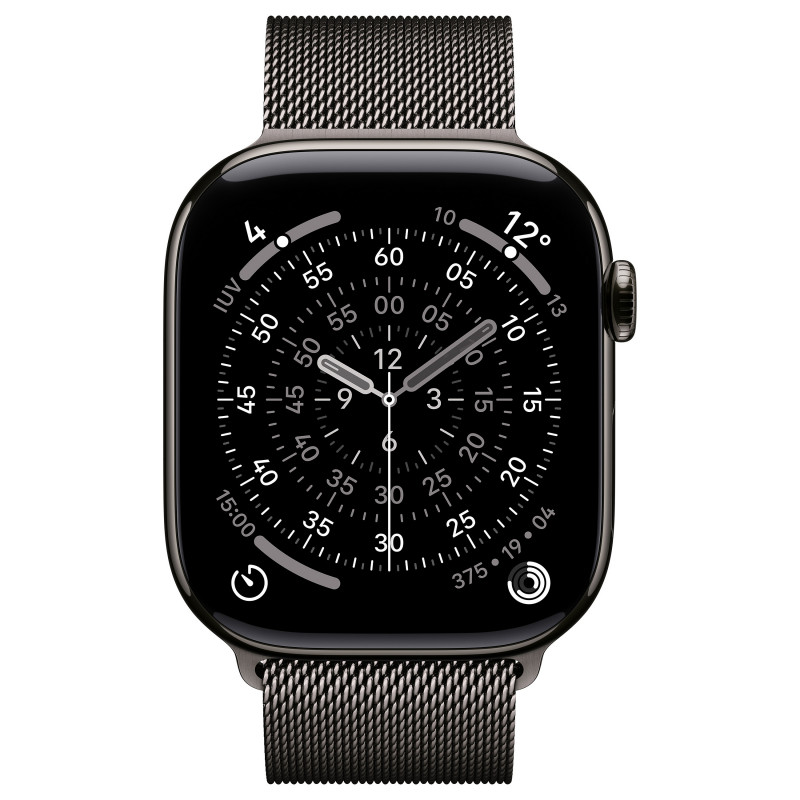 Apple Watch Series 11 GPS + Cellular 5G 42mm titāna korpuss, zelta, MFD44QL/A