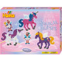 Hama dāvanu komplekts Magic Horses (apm. 4000 pērlīšu)