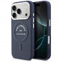 Apvalks Karl Lagerfeld Embossed Open Ring RSG Logo MagSafe Apple iPhone 18 Pro Max / 17 Pro Max, zils (KF003292-0)
