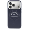 Apvalks Karl Lagerfeld Embossed Open Ring RSG Logo MagSafe Apple iPhone 18 Pro Max / 17 Pro Max, zils (KF003292-0)