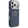 Apvalks Karl Lagerfeld Embossed Open Ring RSG Logo MagSafe Apple iPhone 18 Pro Max / 17 Pro Max, zils (KF003292-0)