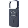 Apvalks Karl Lagerfeld Embossed Open Ring RSG Logo MagSafe Apple iPhone 18 Pro Max / 17 Pro Max, zils (KF003292-0)