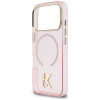 Karl Lagerfeld IML K Head vāciņš KF003412, paredzēts Apple iPhone 18 Pro Max / 17 Pro Max, rozā