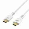 EFB Elektronik HDMI-21-00009 HDMI kabelis Ultra High Speed, 8K60Hz, 48 Gbit/s, 0.5 m, balts, saderīgs ar HDMI 2.1/2.0