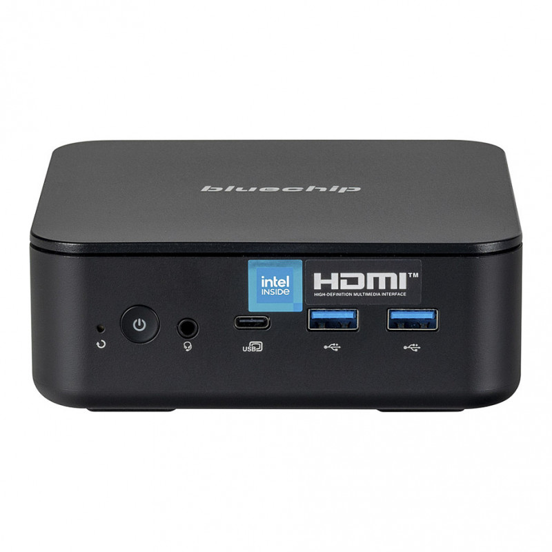 bluechip BUSINESSline M13100 N100 Galddators, 8 GB RAM, 120 GB SSD, Windows 11 Pro