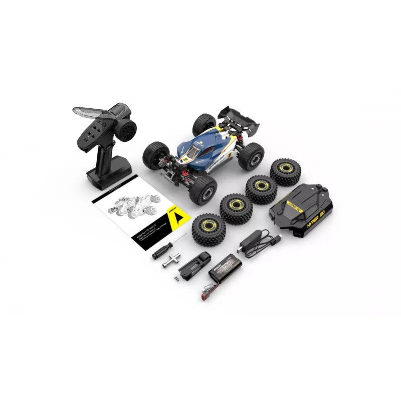 Amewi Hyper Go Buggy V2 bezsukņu, 4WD, 1:16, RTR