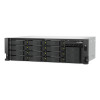 QNAP TS-h1655XeU-RP-8G 16 nodalījumu seklais statīva NAS, 8 GB RAM, 2x 10GbE, rezerves barošanas bloks