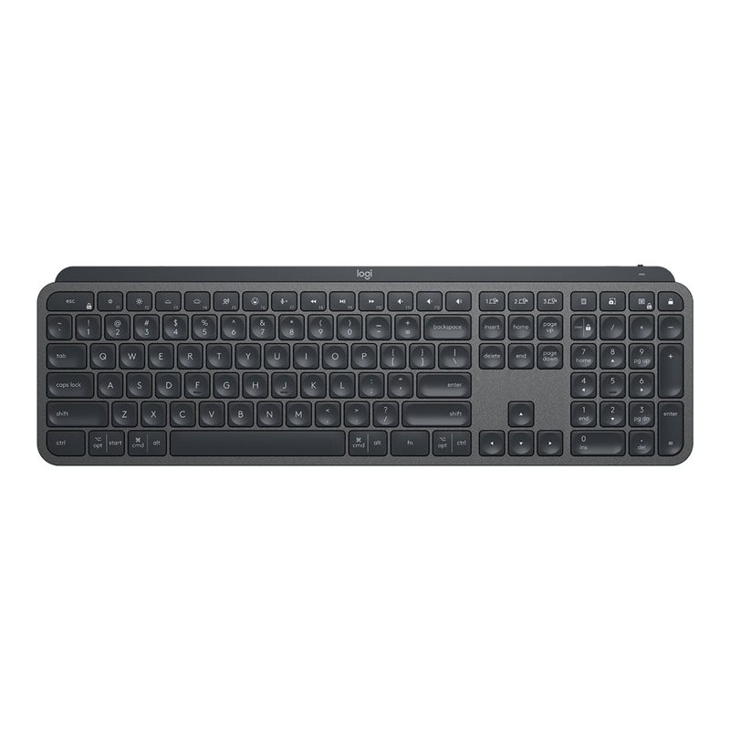 Logitech MX Keys Combo for Business tastatūras un peles komplekts (920-010929), grafīta krāsā, itāļu QWERTY