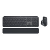 Logitech MX Keys Combo for Business tastatūras un peles komplekts (920-010929), grafīta krāsā, itāļu QWERTY