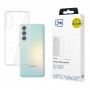 3MK Clear Case Samsung Galaxy M55 5G, caurspīdīgs
