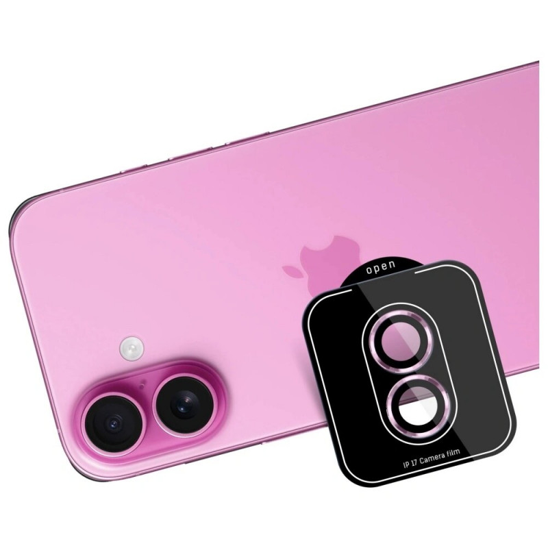 3MK Lens Protection Pro kameras objektīva rūdīts stikls Apple iPhone 17, violets