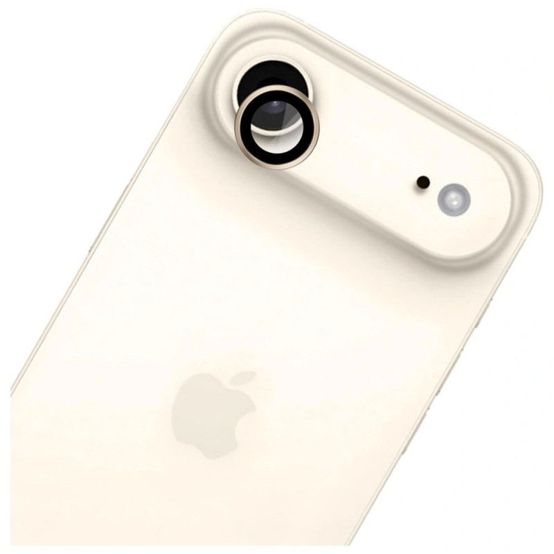 3MK Lens Protection Pro rūdīta stikla kameras objektīva aizsargs Apple iPhone Air, zelta krāsā