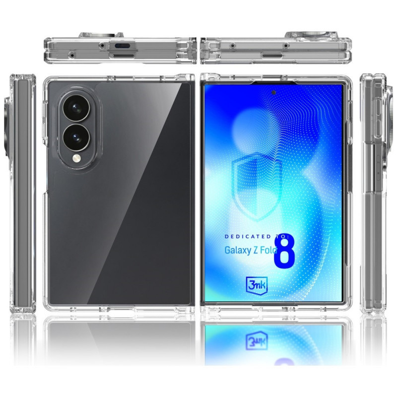 3MK Armor Case Samsung Galaxy Z Fold 8 Wide vāciņš, caurspīdīgs