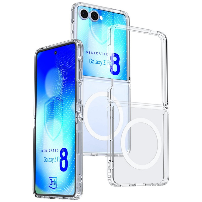 3MK Armor MagCase Samsung Galaxy Z Flip8, caurspīdīgs