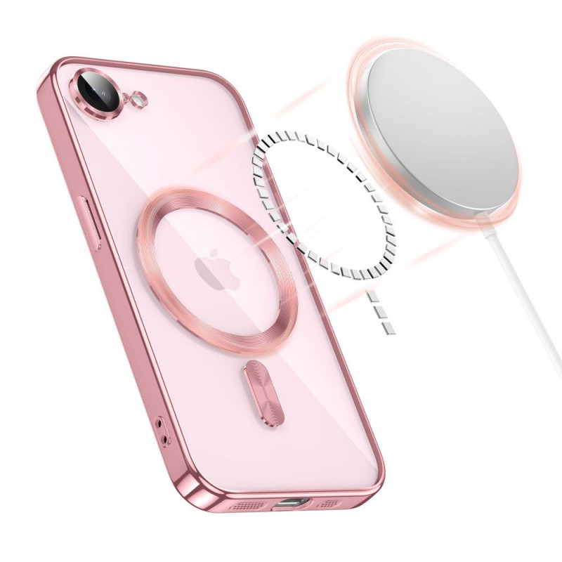 Tech-Protect Magflex MagSafe maciņš, paredzēts Apple iPhone 16e / 17e, rozā zelta krāsā