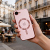 Tech-Protect Magflex MagSafe maciņš, paredzēts Apple iPhone 16e / 17e, rozā zelta krāsā